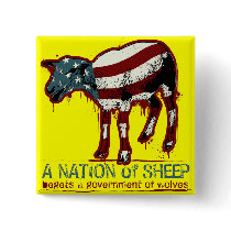 A Nation of Sheep Button