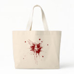 A Negative Blood Type Donation Vampire Zombie Tote Bag
