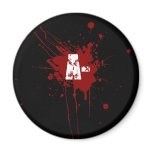 A Negative Blood Type Donation Vampire Zombie Refrigerator Magnets