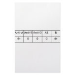 A negative stationery