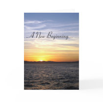 A New Beginning... Greeting Card