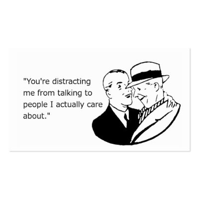 A New Conversation Partner Business Card Template by sbspalding