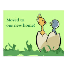 a new eggshell - customizable - post cards