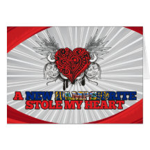 A New Hampshirite Stole my Heart Greeting Card
