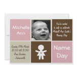 a new heart name day girl invitation