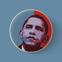 A New Majority - Obama Political Button buttons