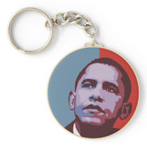 A New Majority - Obama Political Keychain
