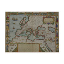 A New Map of the Roman Empire Post Card
