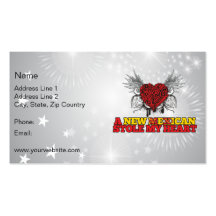 A New Mexican Stole my Heart Business Card Template