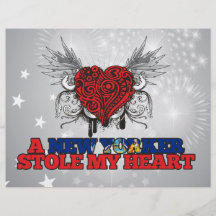 A New Yorker Stole my Heart Custom Flyer