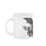 A Nice Steaming Cup of Cthulhu - Frosted Mug