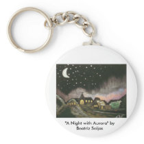 "A Night with Aurora" Key Chain Personalize it!