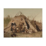 A Norwegian Lapp Family in Norway from 1890 Postcard