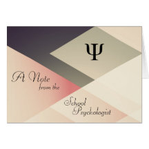 A Note from the School Psychologist (note cards)