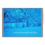 "a note to chase away the winter blues" cards