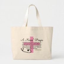 A Nurses PRAYER Tote Bags