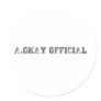A.Okay Official College Round Sticker