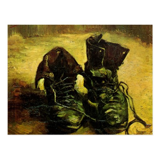 A Pair of Shoes by Vincent van Gogh Postcards