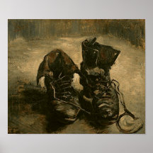 A Pair of Shoes, Vincent van Gogh Print
