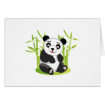 A Panda and his Bamboo Cards