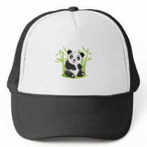 A Panda and his Bamboo Mesh Hats