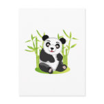 A Panda and his Bamboo Postcards
