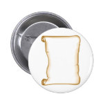A Parchment Scroll Pinback Buttons
