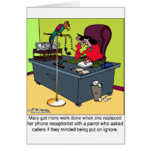 A Parrot Puts You On Ignore Card