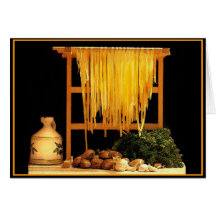 A Pasta Feast Greeting Card