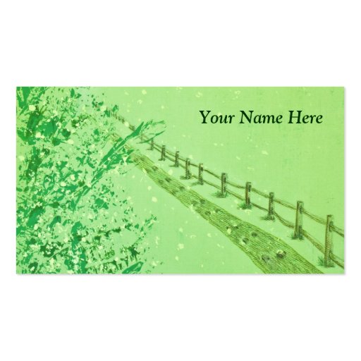 A Path in the Forest Business Card