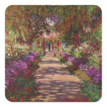 A Pathway in Monet's Garden, Giverny, 1902 stickers
