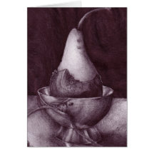 A Perfect Pear Greeting Cards