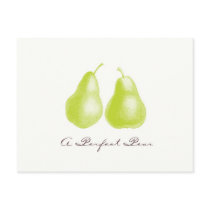 A Perfect Pear Postcard