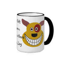 A Personalized Gift From The Dog! mugs
