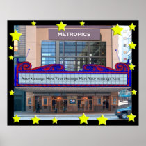 A Personalized  Movie Marquee Poster(45 character