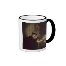 A Philosopher, 1635 (oil on panel) Coffee Mug