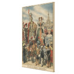 A picturesque and traditional feast stretched canvas prints