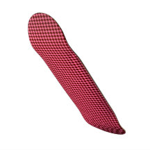 A Pink and Red Checkered Flag Diamonds GT 500 Skateboards