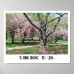 A Pink Spring Poster
