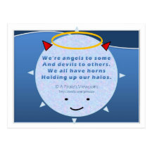 A Pirate's Viewpoint :: Angels and Devils Postcard