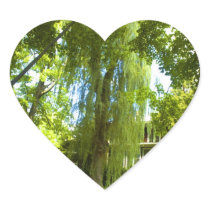 A Place Beyond  - Mystery Almost in Sight Heart Sticker