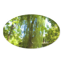 A Place Beyond  - Mystery Almost in Sight Oval Sticker