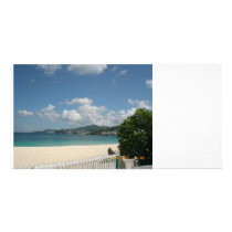A Place in the sun Custom Photo Card