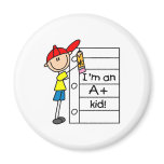 A Plus Kid Fridge Magnet