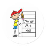 A Plus Kid stickers