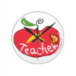 A plus teacher apple gift wall clocks