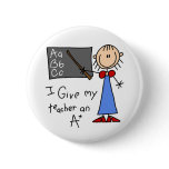 A Plus Teacher Pins