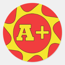 A Plus Teachers Stickers