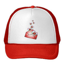 A POCKET FULL of HEARTY LOVE BUGS by SHARON SHARPE Hats