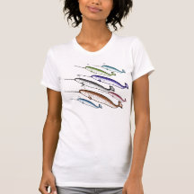 A Pod of Narwhals! Unicorns of the sea! T-shirts